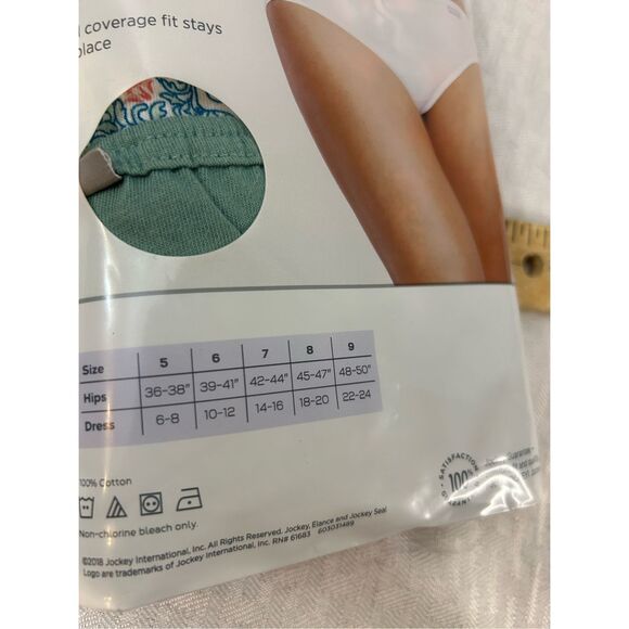 Jockey glance 3 pack panties size 6 new - Picture 5 of 6